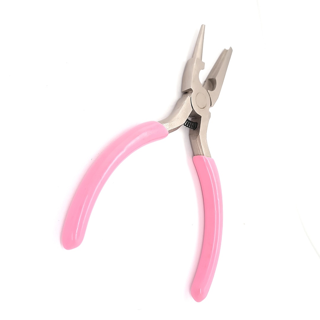 Wire Looping Plier - Concave Lower Jaw
