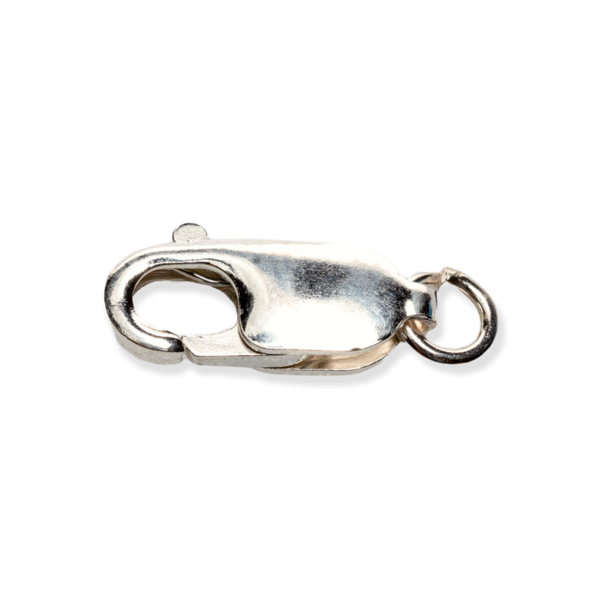 Sterling Silver 5x9 Oval Lobster Claw Clasp